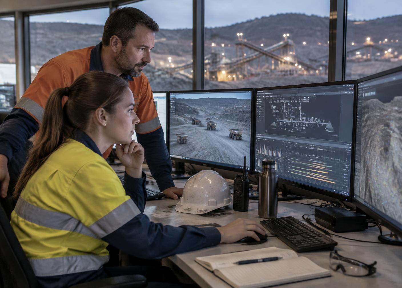 Mining operation context